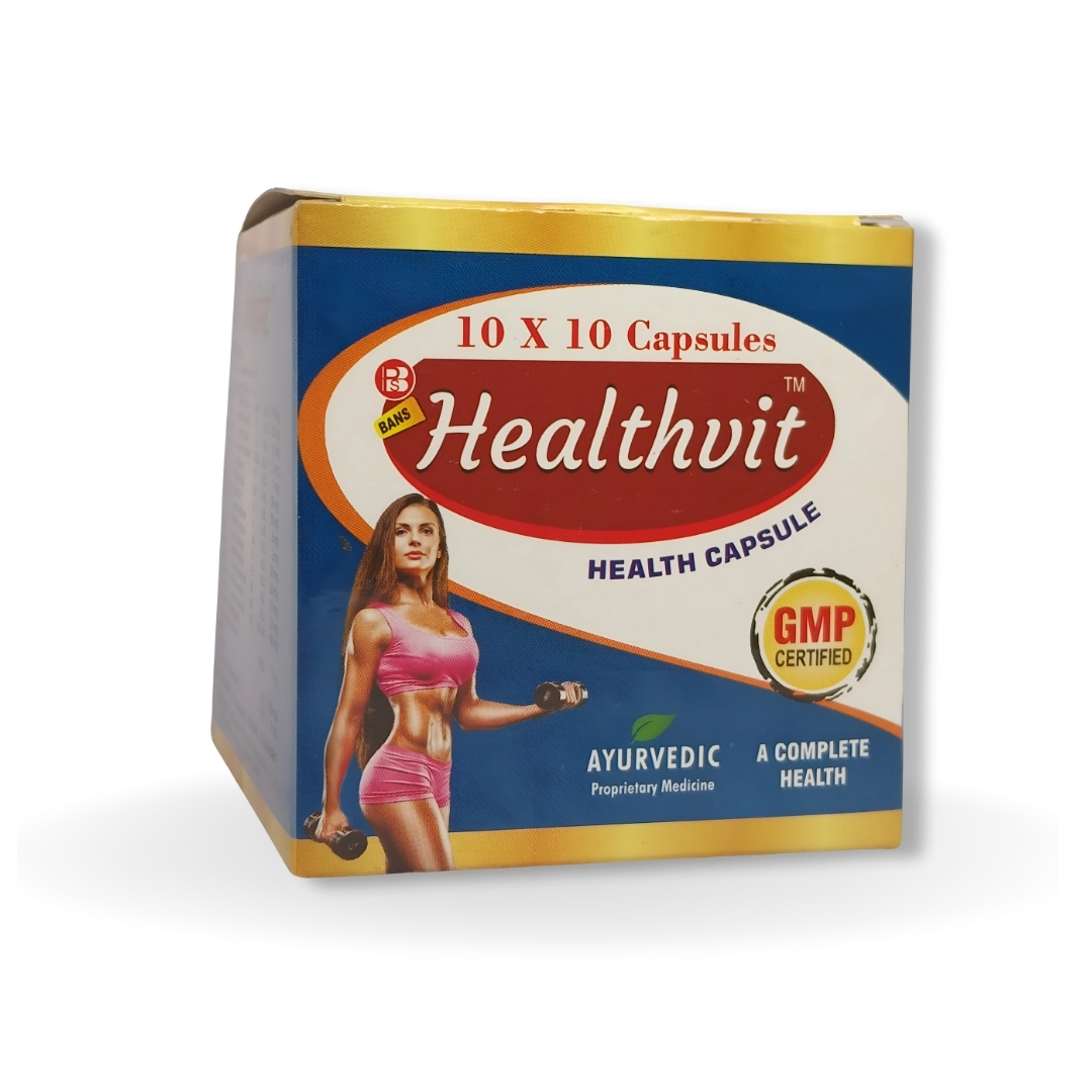 HEALTHVIT 100 CAPSULE (Immunity Booster for MEN & WOMEN)